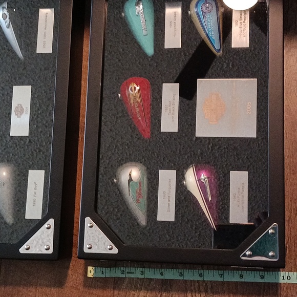 Harley Davidson Collector shadow box tank set 3 🏍️ - Picture 9 of 12